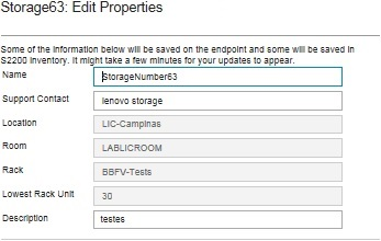 Illustrates the Edit Properties dialog for a specific storage device.