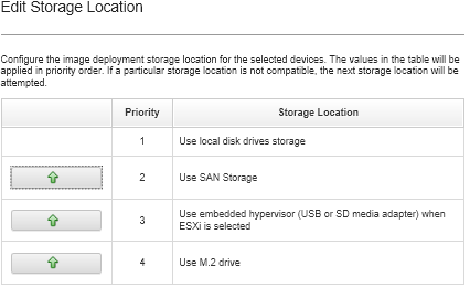 Illustrates the Edit Local Storage dialog for all servers.
